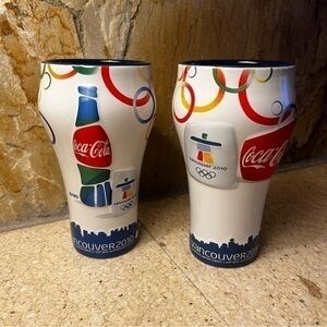 2010 Vancouver Winter Olympics and Coca-Cola limited-edition ceramic cups